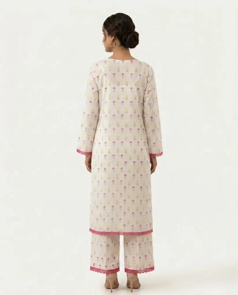 Embroidered Lawn Suit