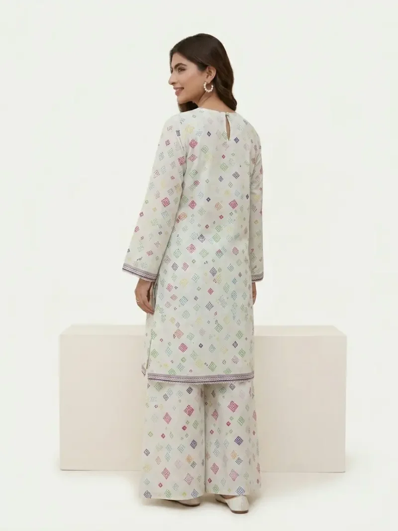 Best 2PC Lawn Suit-Vibrant Mosaic | AR PEHNAWA
