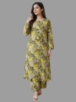 2 Piece Floral Printed Stitched Lawn Suit for Women