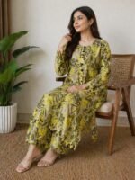 Best 2-Piece lawn floral stitched suit | AR PEHNAWA - Image 5