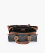 Black and Brown On The Go Mini Bag