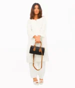 Black and Brown On The Go Mini Bag