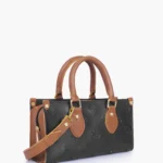 Black and Brown On The Go Mini Bag