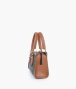 Black and Brown On The Go Mini Bag
