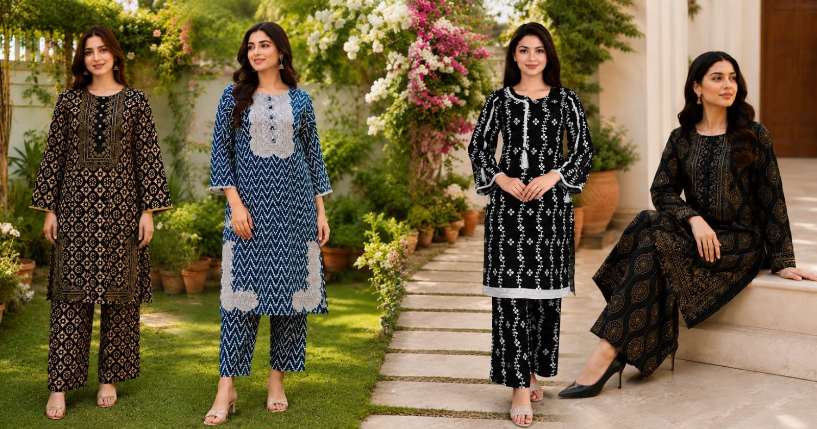Lawn Stitched Dresses in Pakistan: Buying Guide for Women 1 Lawn stitched dresses in Pakistan by AR Pehnawa