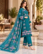 3 Piece Stitched Suit for Women | Printed Ready to Wear Ladies Dress - Image 2